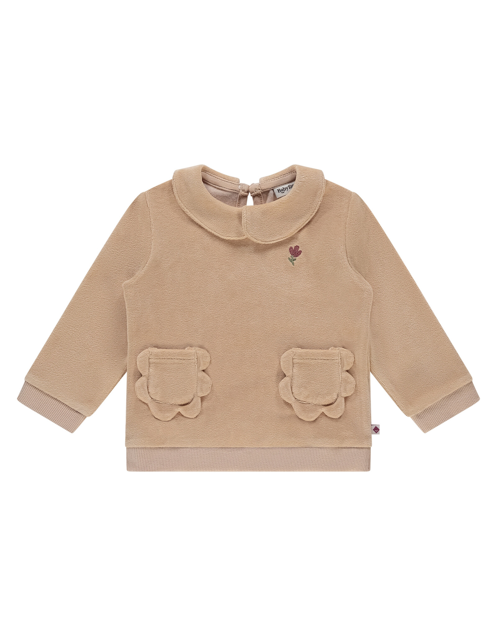 BABYFACE baby girls sweatshirt nude