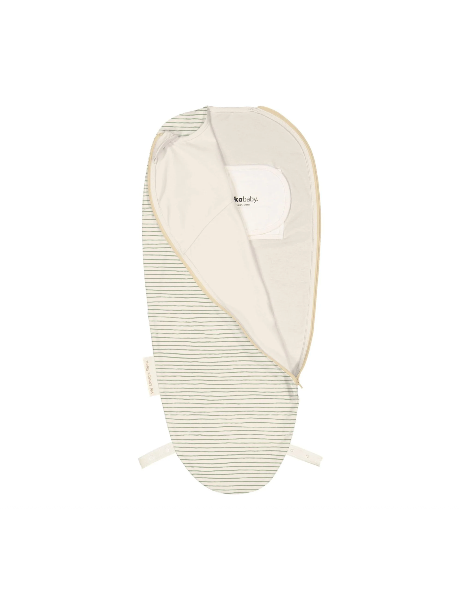 Puckababy Puckababy Piep 0/3 m Cotton - Green Stripes