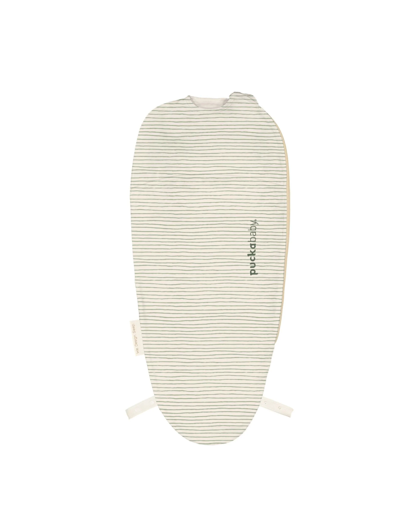 Puckababy Puckababy Piep 0/3 m Cotton - Green Stripes