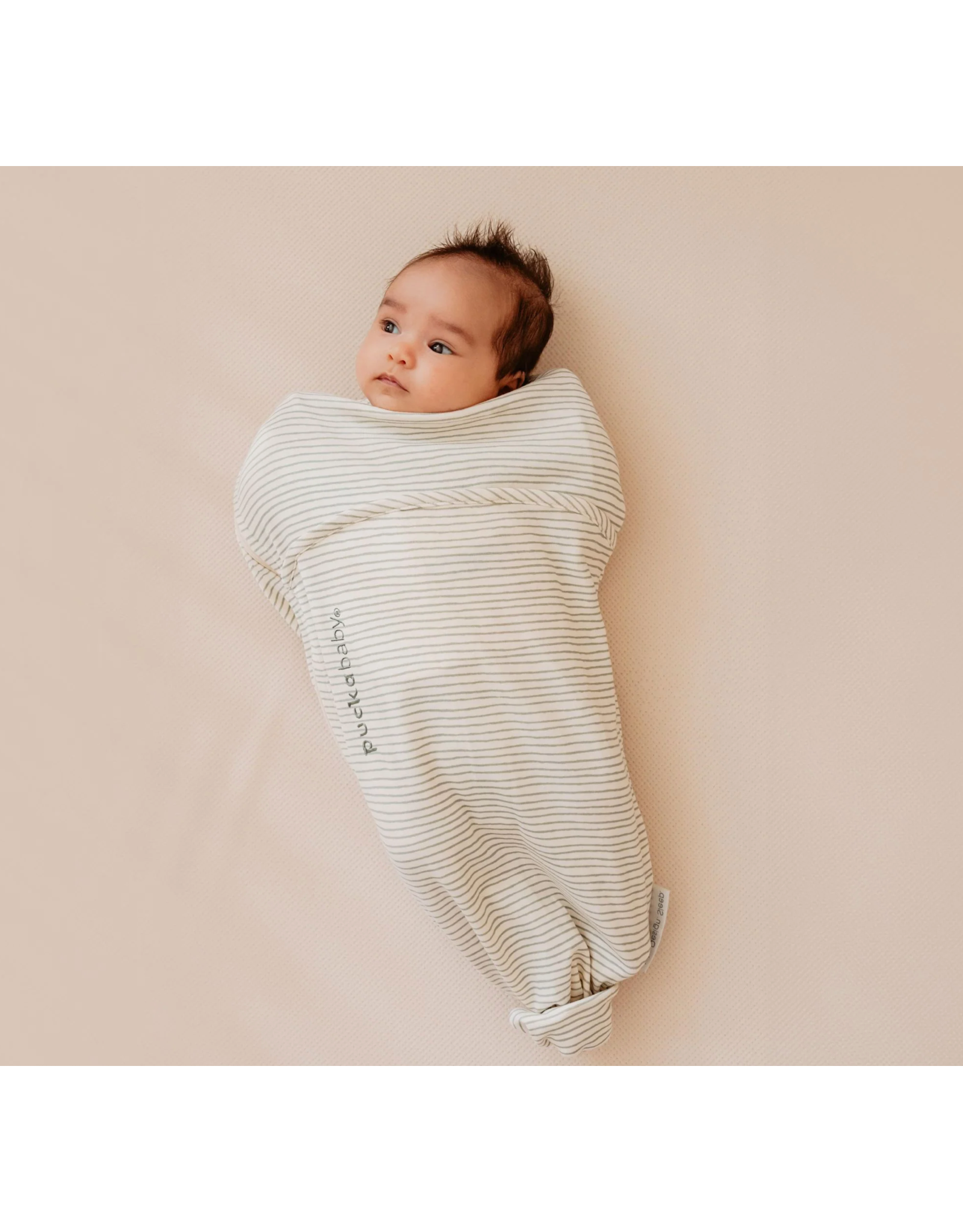 Puckababy Puckababy Piep 0/3 m Cotton - Green Stripes