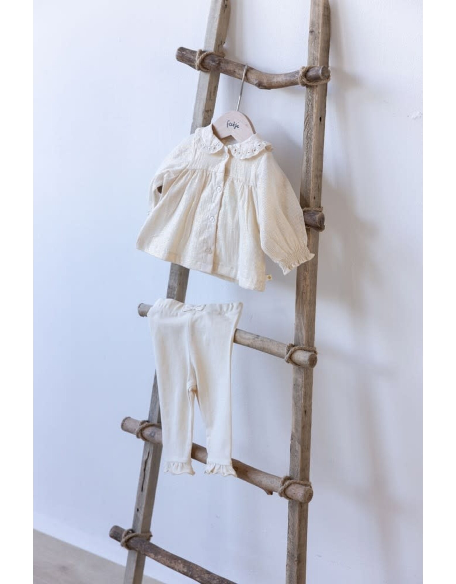 Feetje Blouse - Winter Woven Offwhite