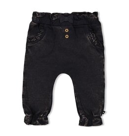 Feetje Broek ruches jogg denim - Winter Denims Antraciet