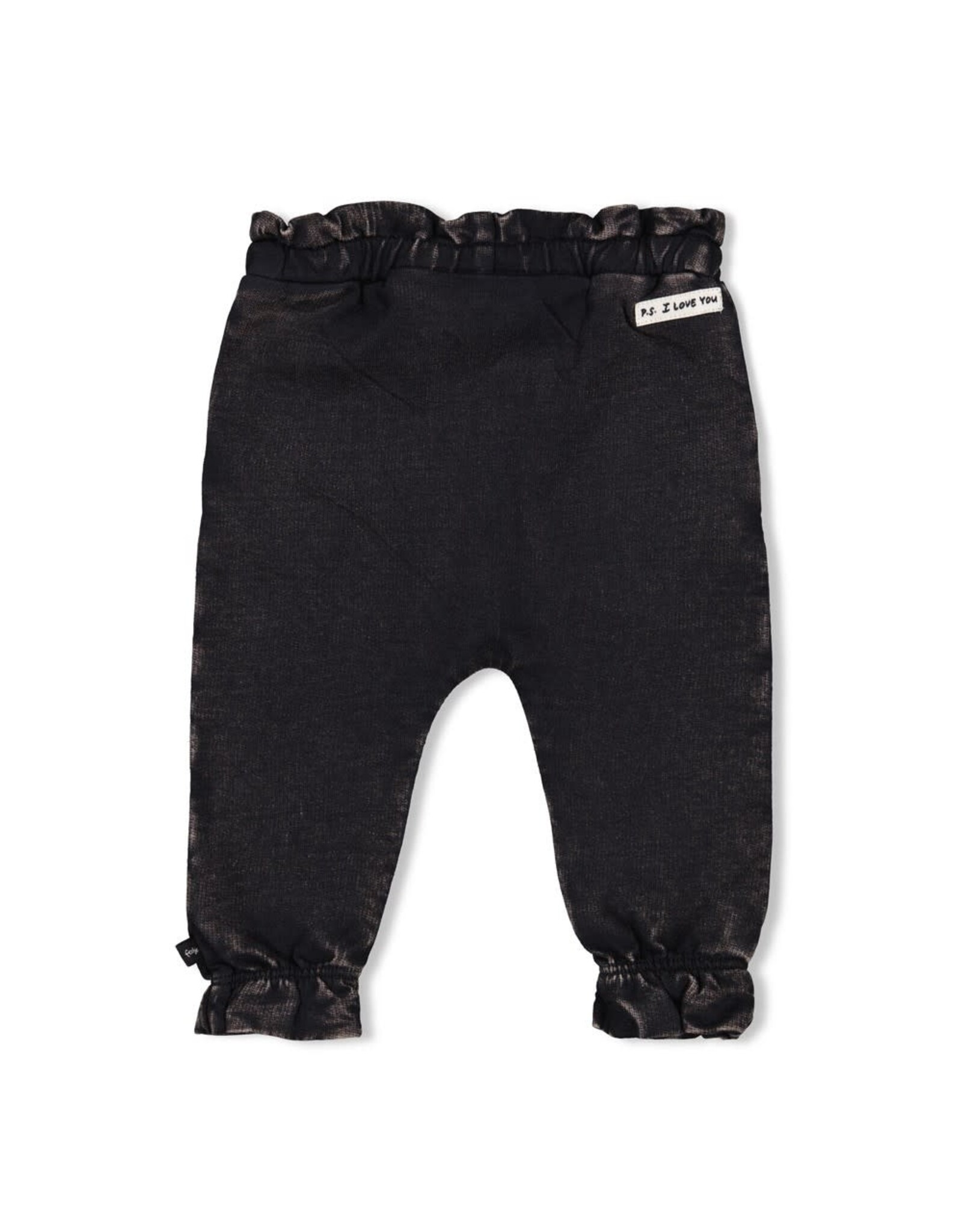 Feetje Broek ruches jogg denim - Winter Denims Antraciet