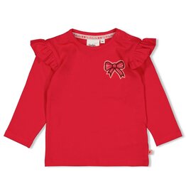 Feetje Longsleeve - Queen of Hearts Rood