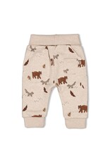 Feetje Broek AOP - Wild World Taupe melange