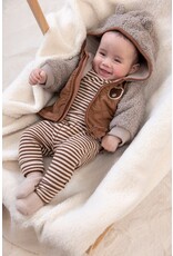 Feetje Broek streep - Wild World Bruin
