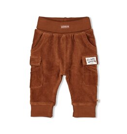 Feetje Broek velours rib - Wild World Bruin