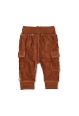 Feetje Broek velours rib - Wild World Bruin