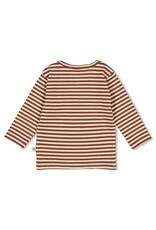 Feetje Longsleeve streep - Wild World Bruin