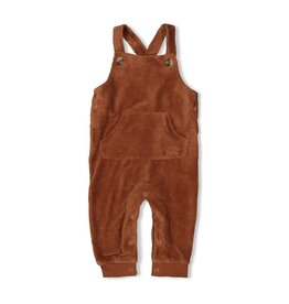 Feetje Tuinbroek velours rib - Wild World Bruin