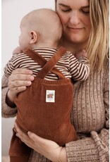 Feetje Tuinbroek velours rib - Wild World Bruin