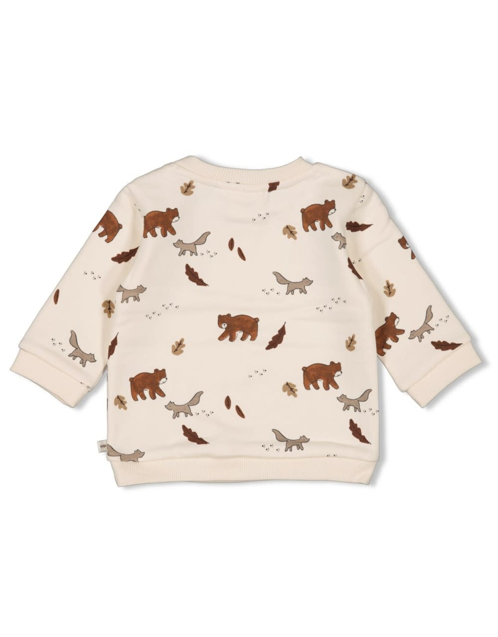 Feetje Sweater AOP - Wild World Offwhite