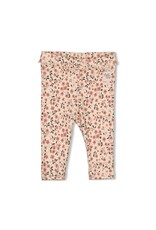 Feetje Legging rib AOP - Woodland Bloom Offwhite