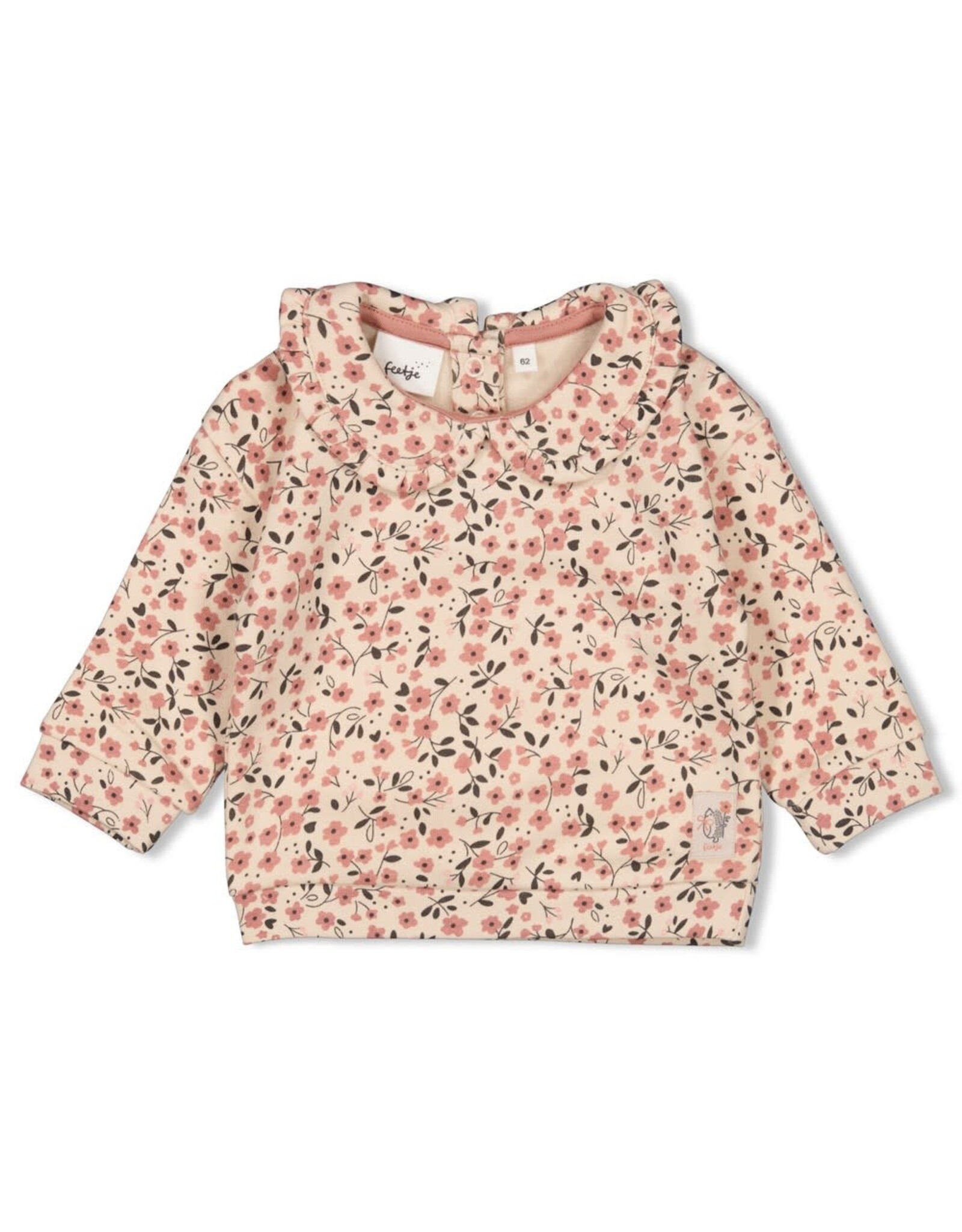 Feetje Sweater AOP - Woodland Bloom Offwhite