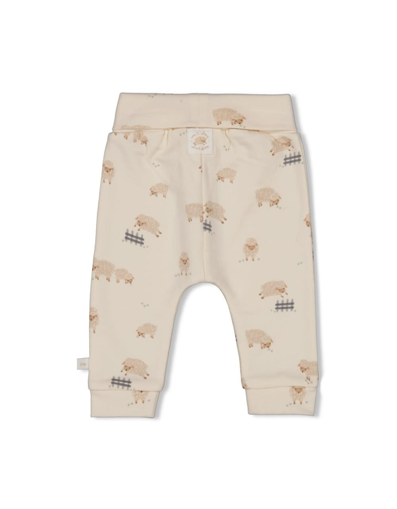 Feetje Broek AOP - Sleepy Sheepy Creme