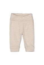Feetje Broek rib met streep - Sleepy Sheepy Taupe melange