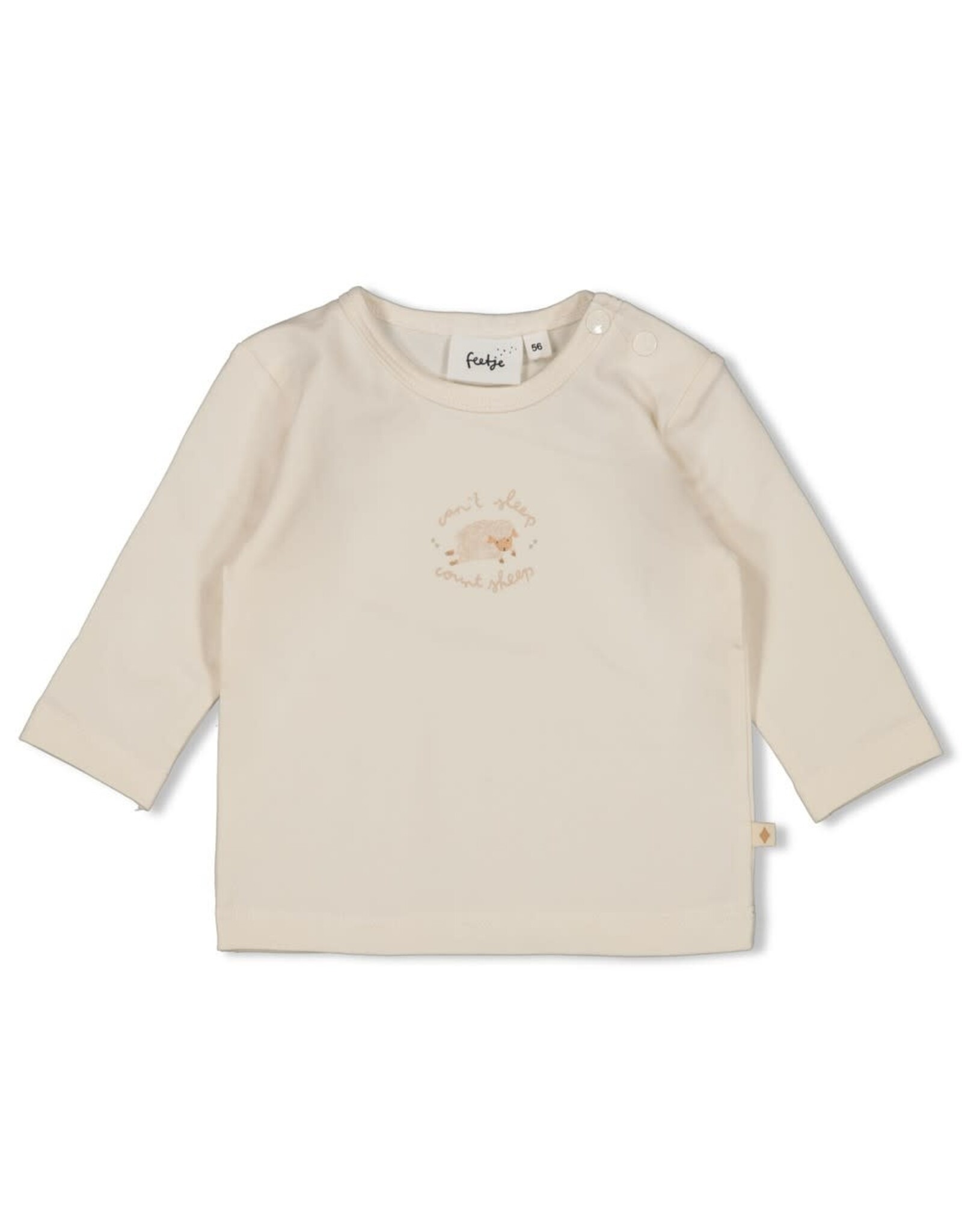 Feetje Longsleeve - Sleepy Sheepy Creme