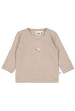 Feetje Longsleeve - Sleepy Sheepy Taupe melange