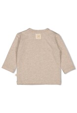 Feetje Longsleeve - Sleepy Sheepy Taupe melange