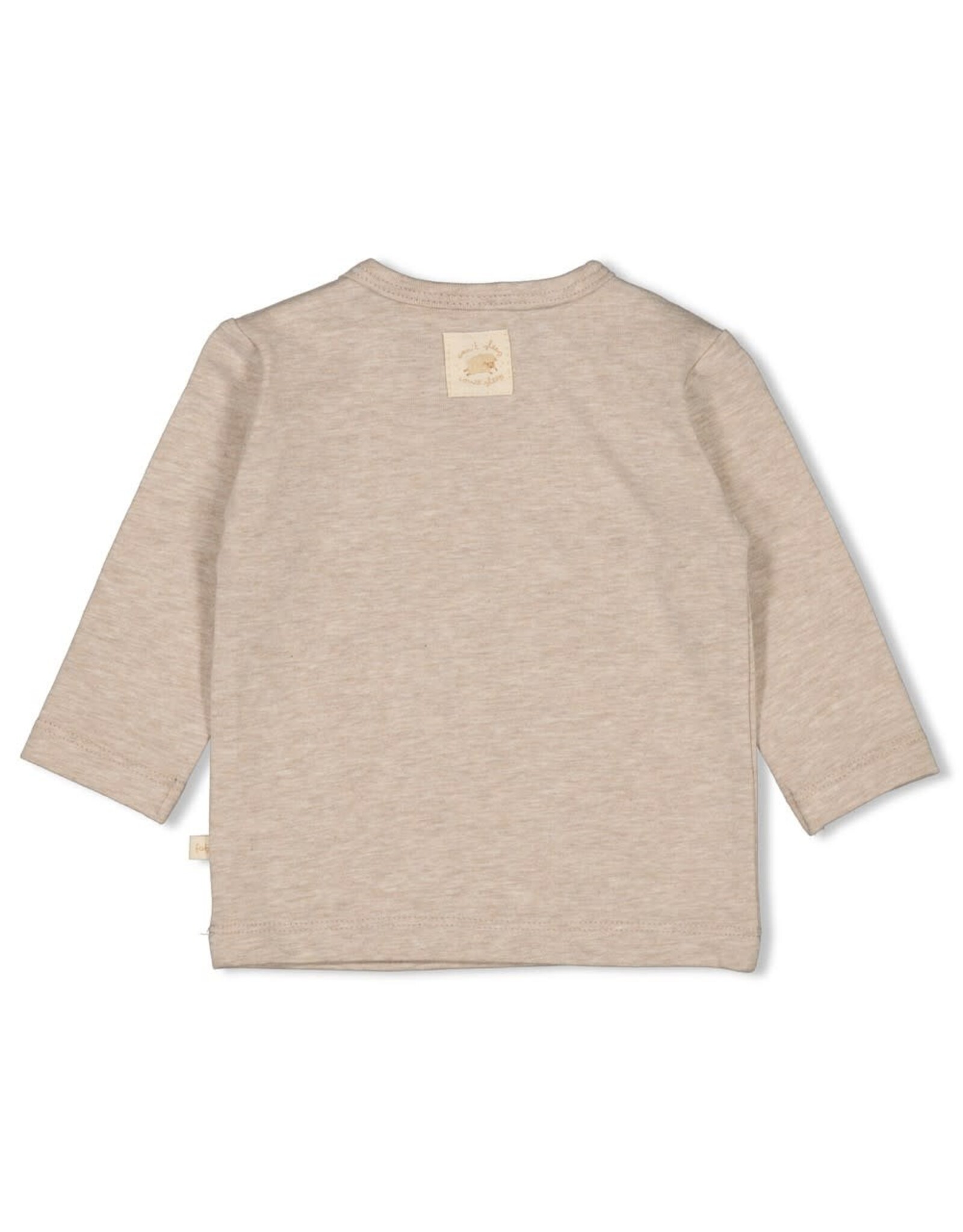 Feetje Longsleeve - Sleepy Sheepy Taupe melange