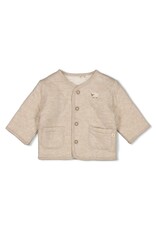Feetje Omkeerbaar jasje - Sleepy Sheepy Taupe melange