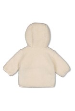 Feetje Omkeerbaar teddy jasje met capuchon - Sleepy Sheepy Creme
