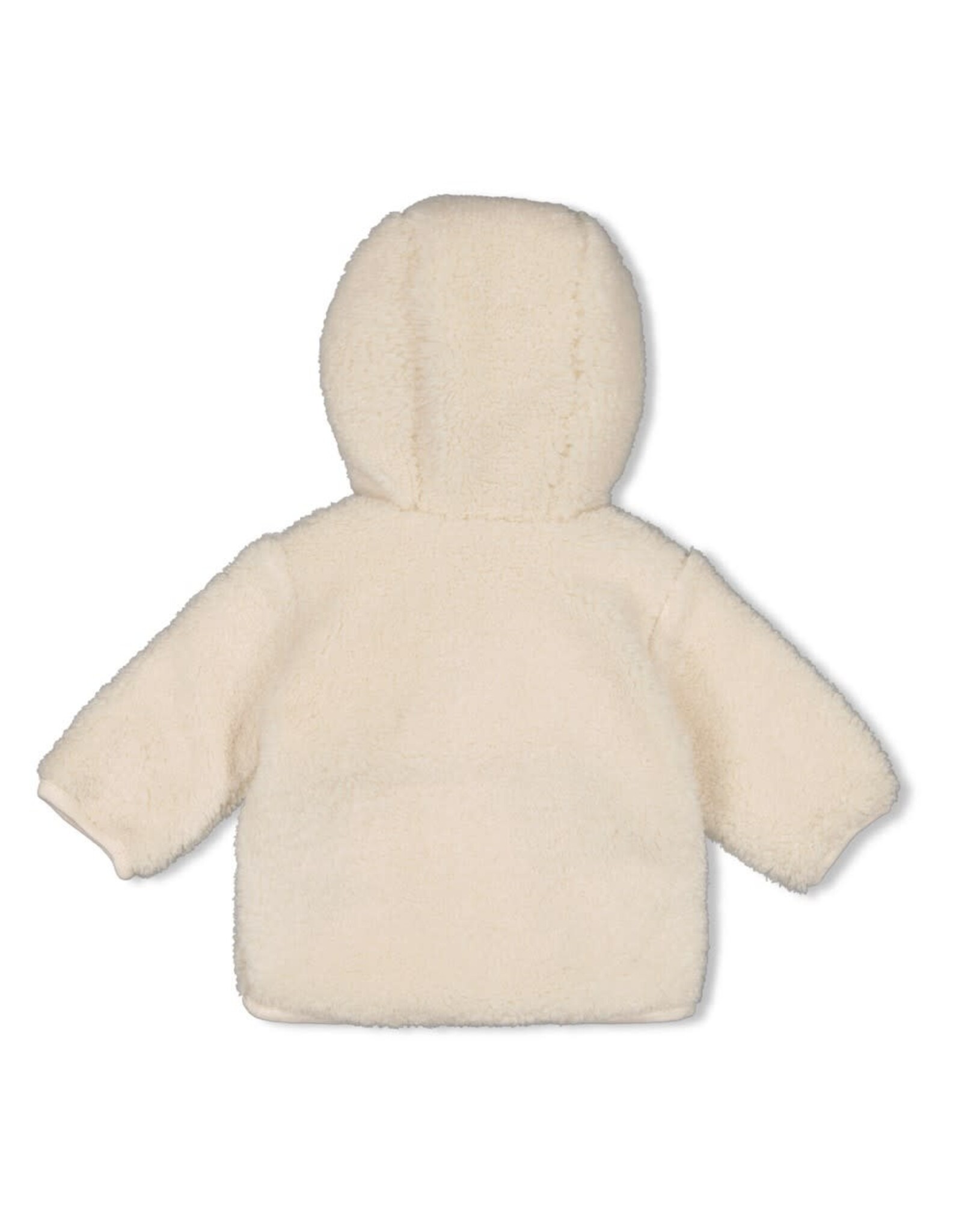 Feetje Omkeerbaar teddy jasje met capuchon - Sleepy Sheepy Creme