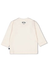 Feetje Longsleeve - Let's Go! Offwhite