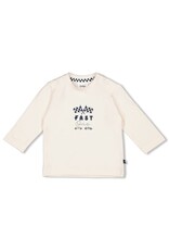 Feetje Longsleeve - Let's Go! Offwhite