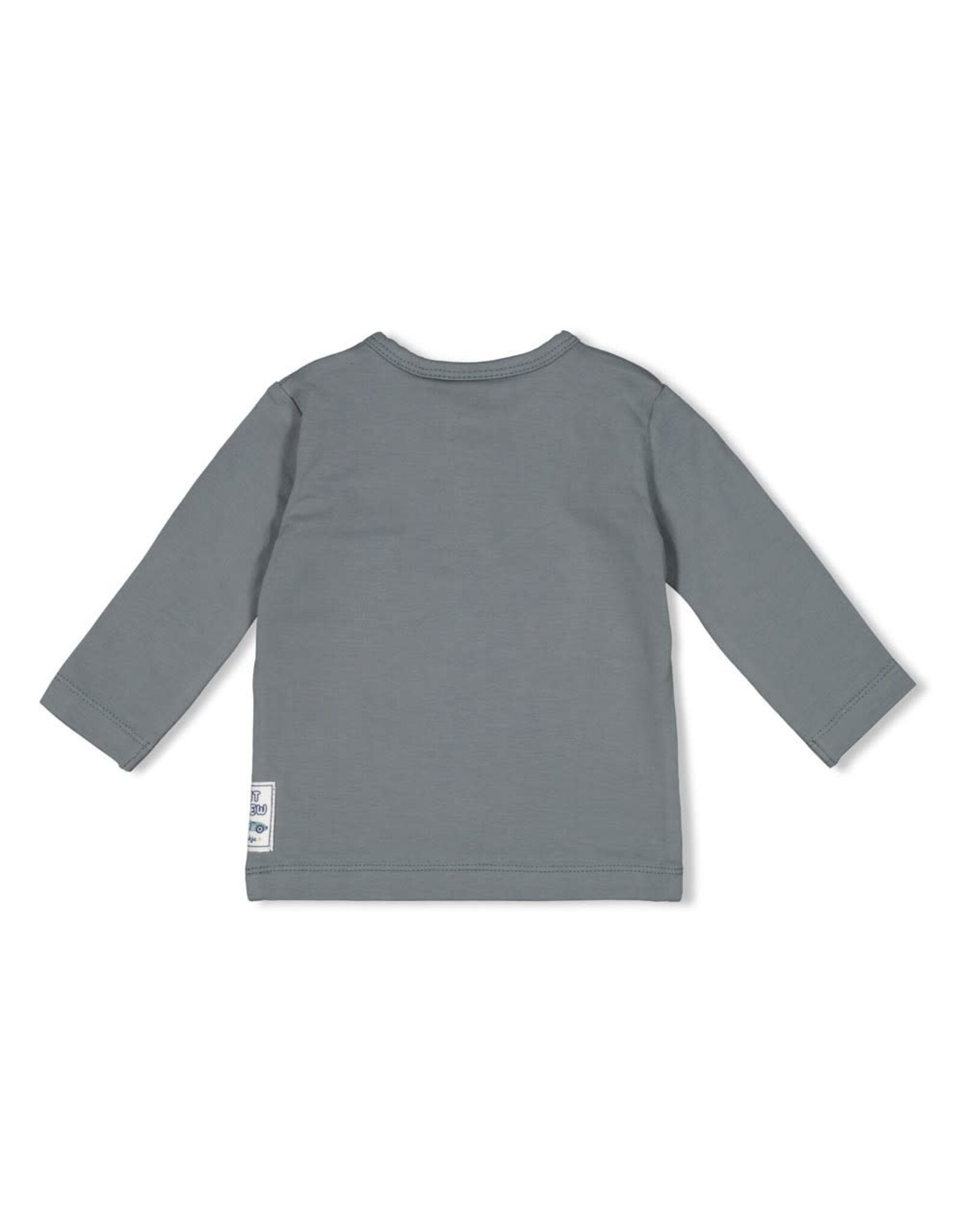 Feetje Longsleeve - Let's Go! Petrol