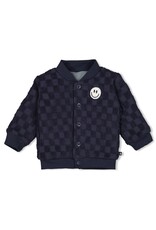 Feetje Omkeerbaar vestje - Let's Go! Petrol