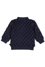 Feetje Omkeerbaar vestje - Let's Go! Petrol