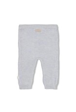 Feetje Broek gebreid - The Knits Blauw melange
