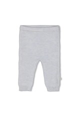 Feetje Broek gebreid - The Knits Blauw melange