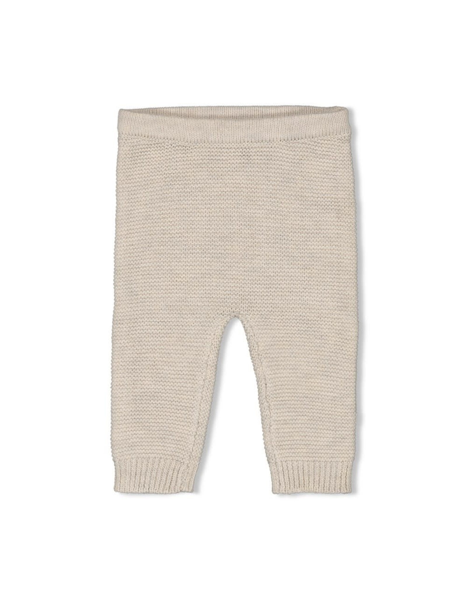 Feetje Broek gebreid - The Knits Taupe melange