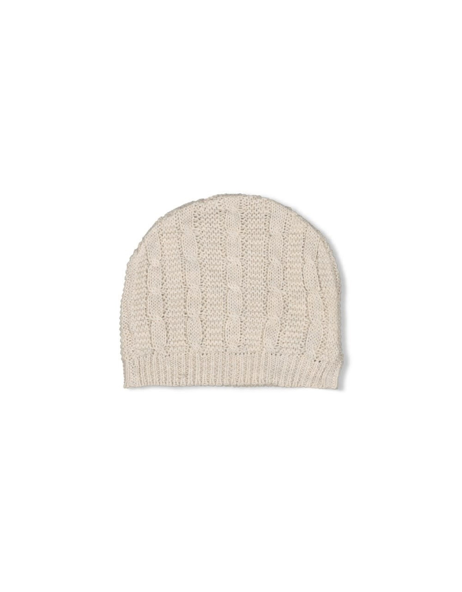 Feetje Mutsje gebreid - The Knits Taupe melange