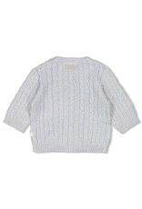 Feetje Sweater gebreid - The Knits Blauw melange
