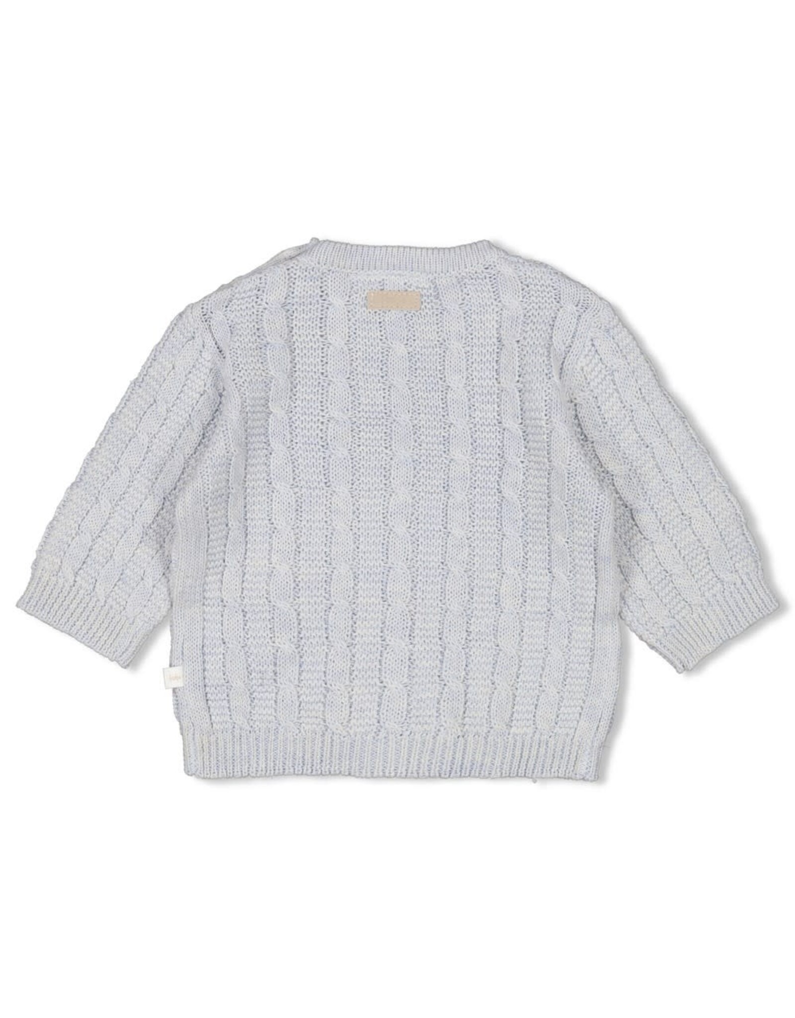 Feetje Sweater gebreid - The Knits Blauw melange
