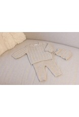 Feetje Sweater gebreid - The Knits Taupe melange
