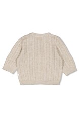 Feetje Sweater gebreid - The Knits Taupe melange