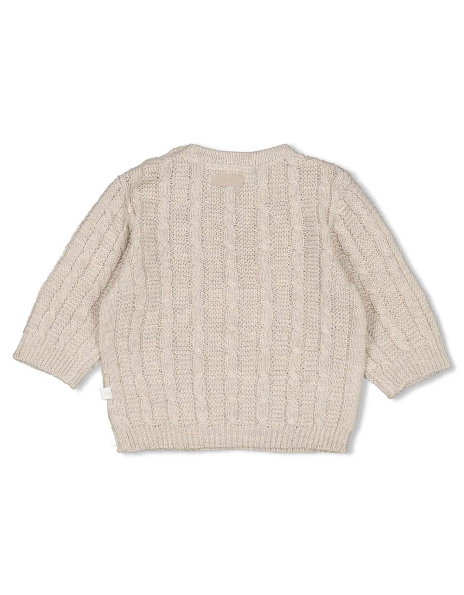 Feetje Sweater gebreid - The Knits Taupe melange