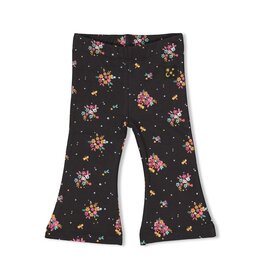 Feetje Flare broek AOP - Shine Bright Antraciet