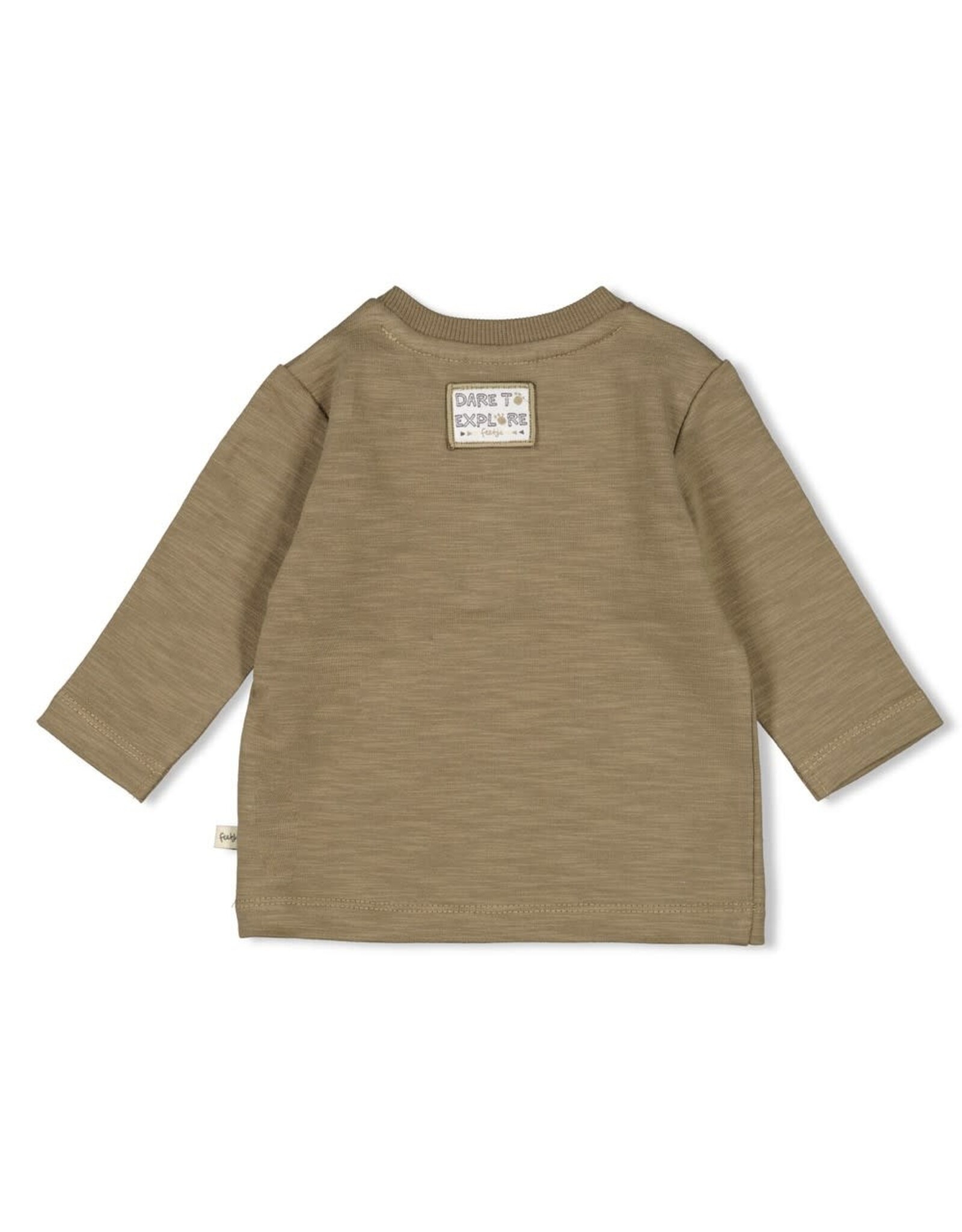 Feetje Longsleeve - Rawrsome Olijf