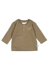 Feetje Longsleeve - Rawrsome Olijf