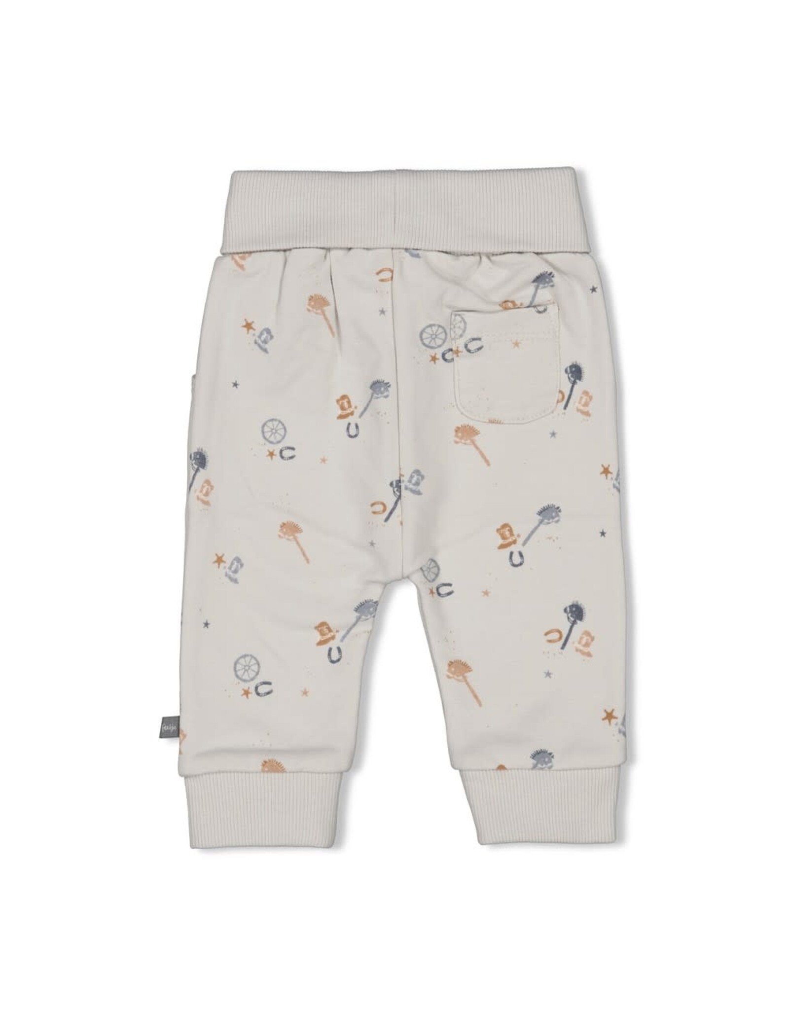 Feetje Broek AOP - Howdy l.Blauw