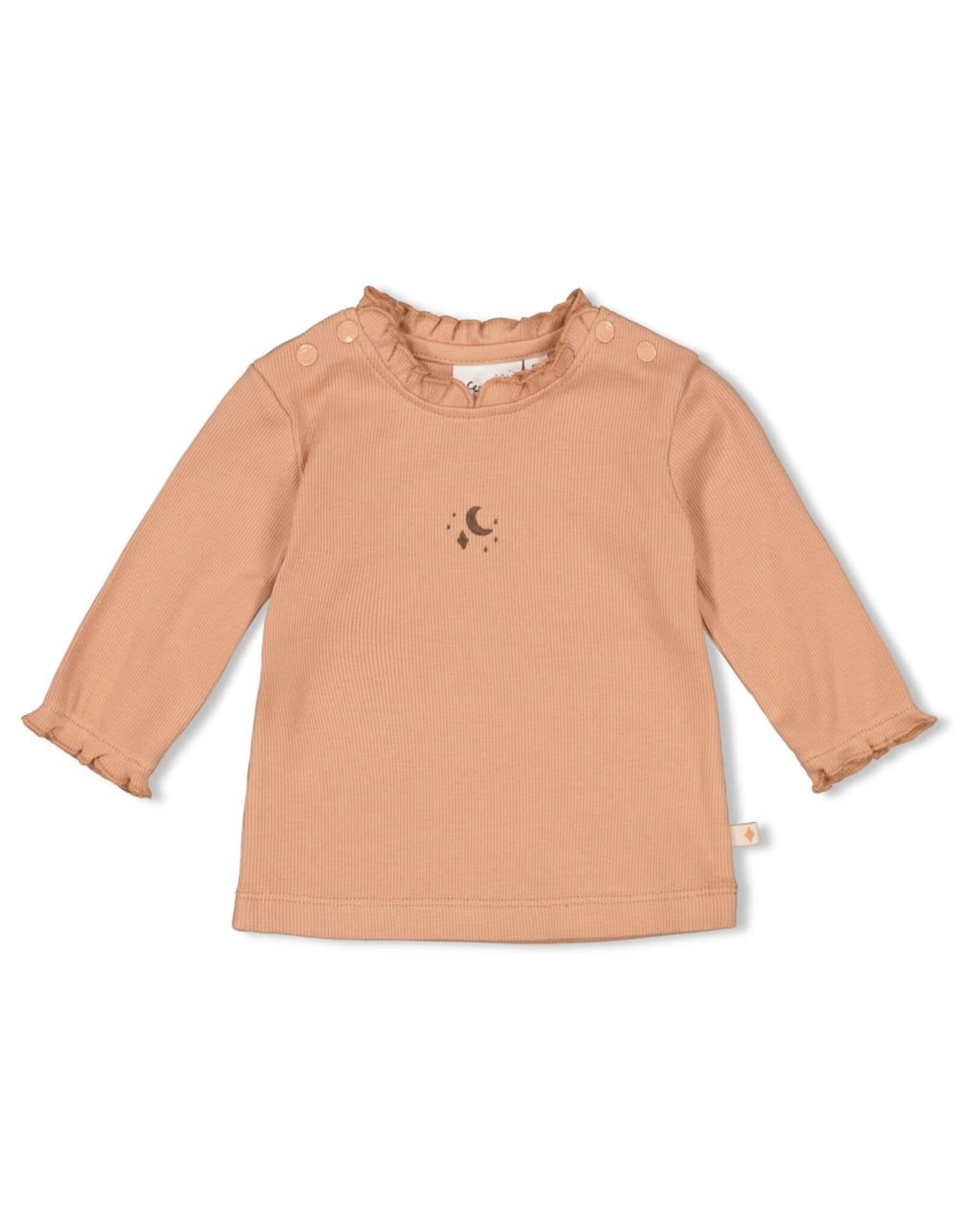 Feetje Longsleeve - Dancing In The Moonlight Terra Pink