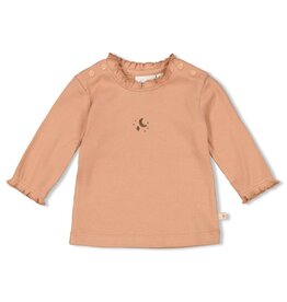 Feetje Longsleeve - Dancing In The Moonlight Terra Pink