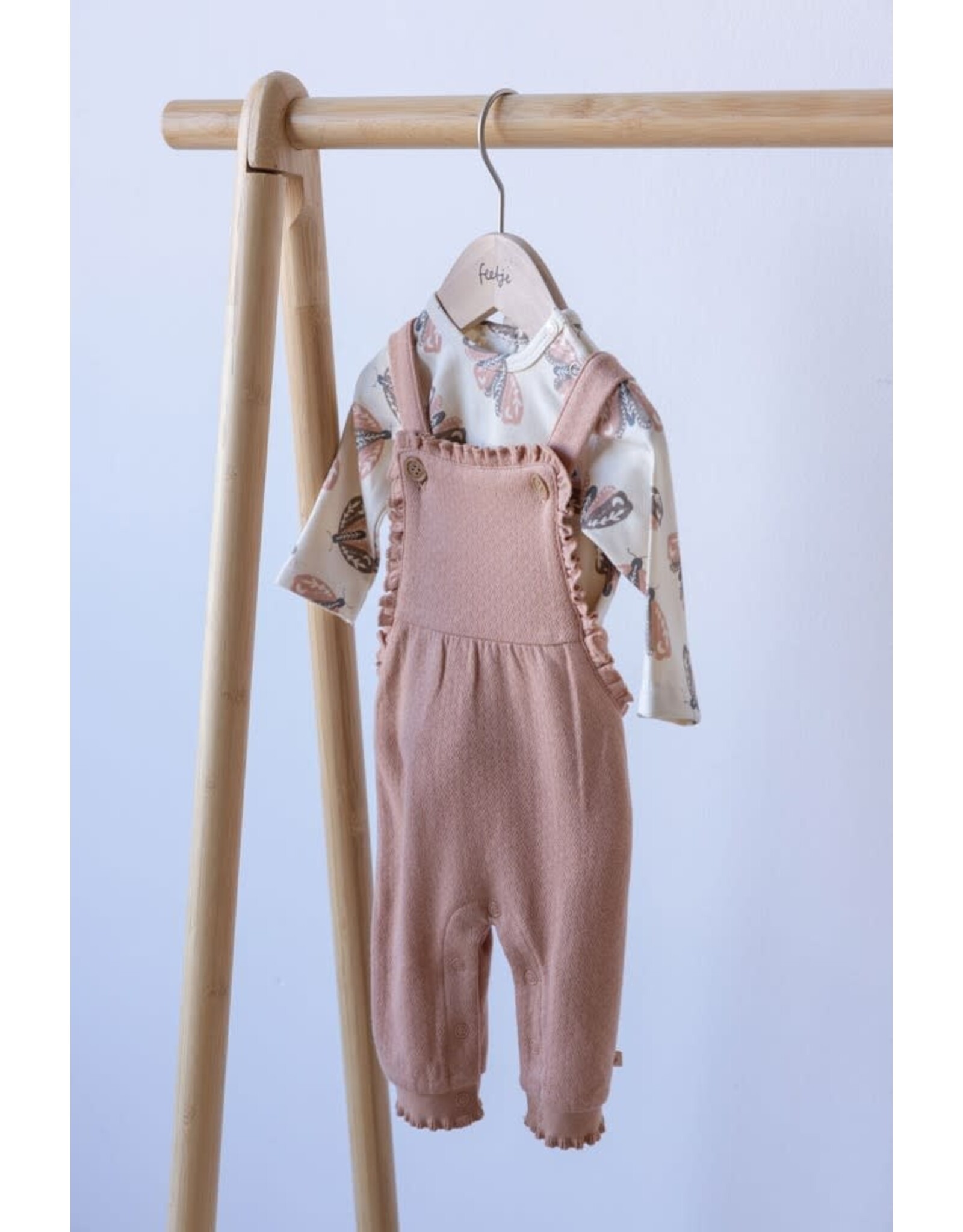 Feetje Tuinbroek - Dancing In The Moonlight Terra Pink