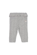 Feetje Legging ajour rib - Fields of Green Grijs melange