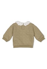 Feetje Sweater - Fields of Green Groen